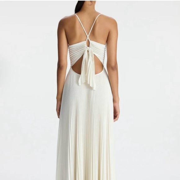 Aries Satin Pleated Dress ALC - Picture 3 of 5